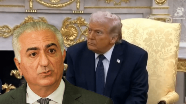 دریوزگی رضا پهلوی بعد از اظهارات ترامپ
